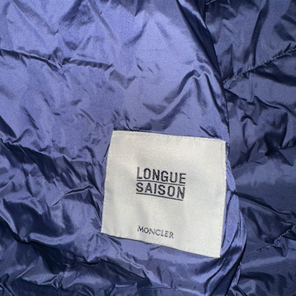 MONCLER MENS Longue Saison Jacket Coat Classe 1 baseball down - Picture 4 of 11